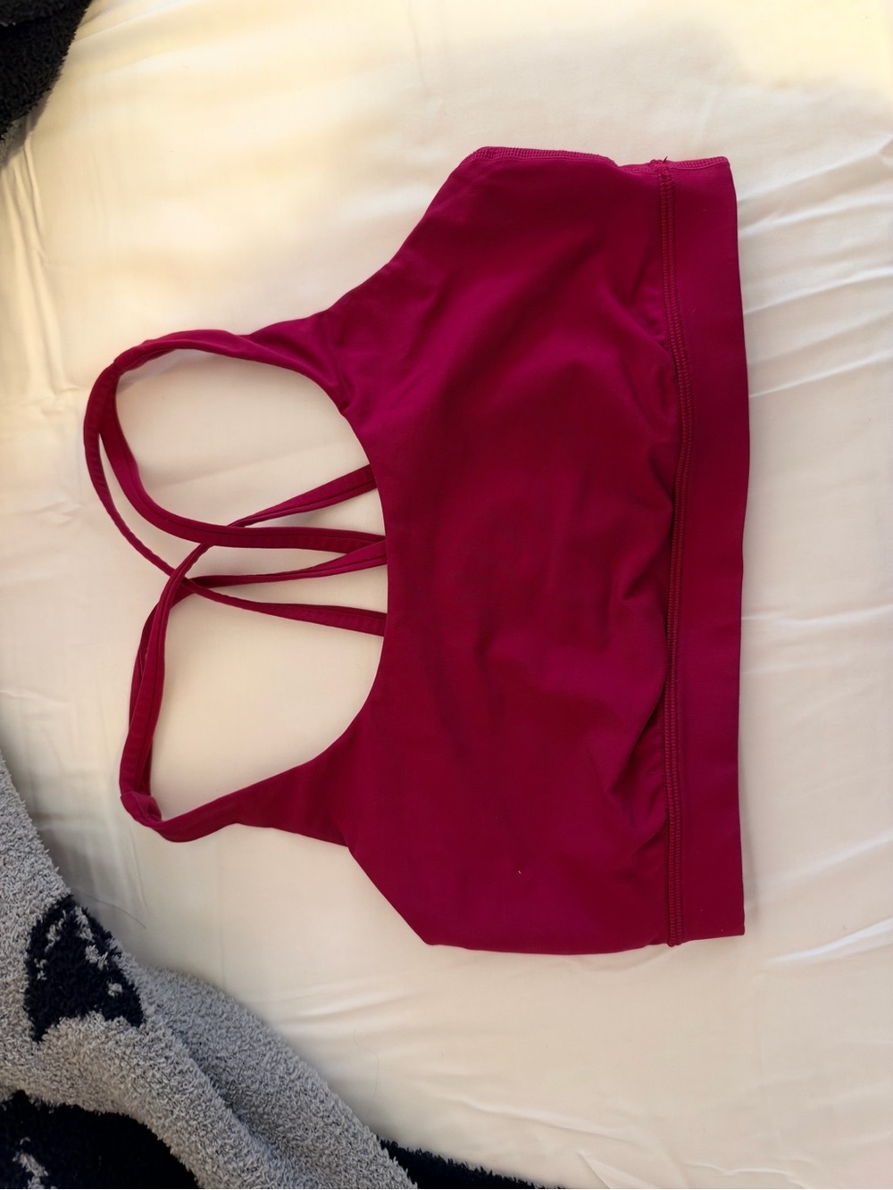 lululemon athletica Strappy Sports Bra - Magenta